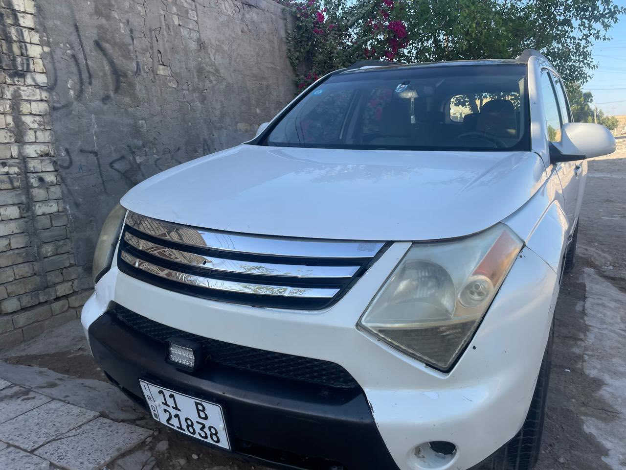 سازوكي xl7
موديل 2008
باسمي رقم انكليزي
محرك جديد شديته قيل ثلاث اشهر
نقصها فقط التبريد بعدني مكملة 
66 اوبيها مجال بسيط

***********
