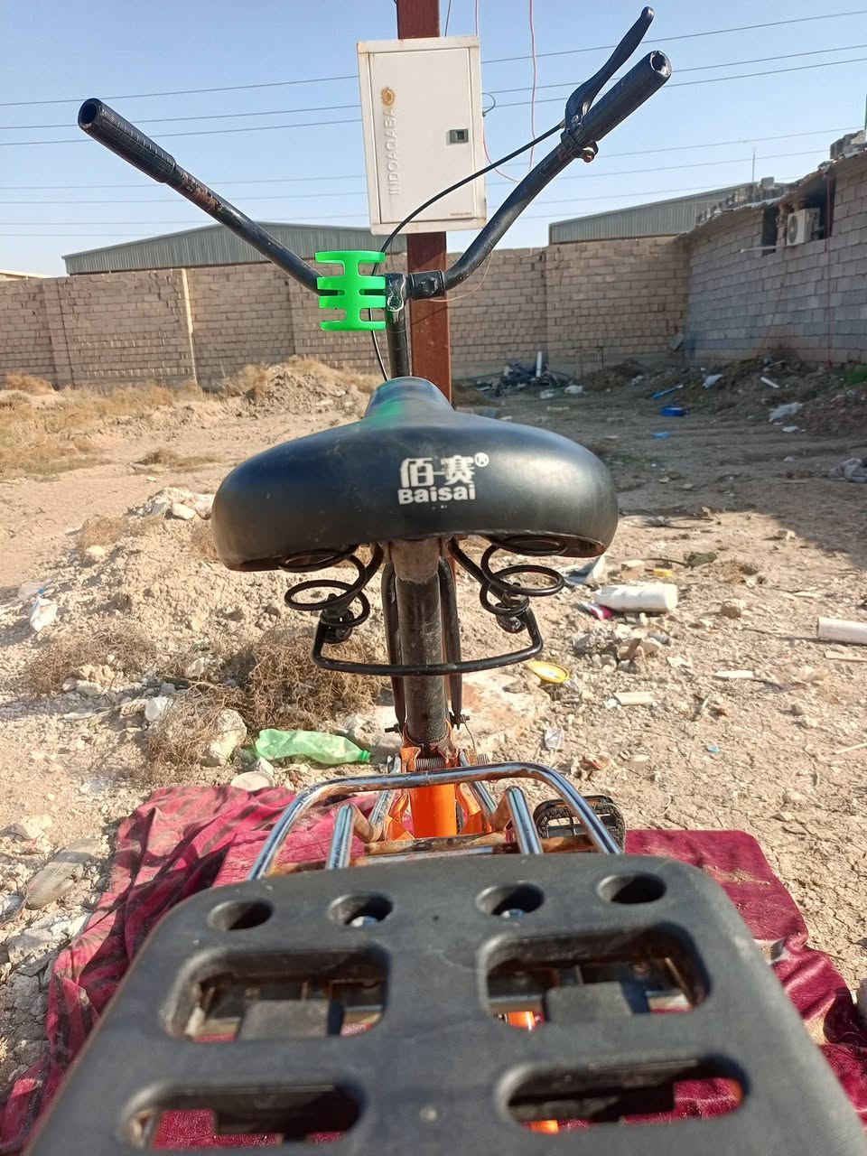 سلام عليكم باسكل للبيع او مراوس بدراجة ونطي فرق مبايل جاملغات موجودات الباسكل نضيف مابي شي الي يريدة يجي خاص السعر قيم وخذ بما يرضي الله وهاذة رقمي ***********
