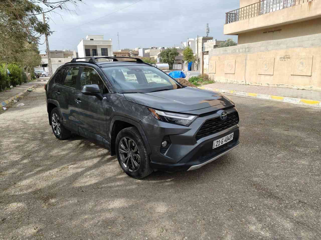Toyota RAV4 Xle Premium
تويوتا راف 4 فول فول 1/1 موديل 2024

سعر 225 بي مجال 
رقم سليماني بأسمي 

حادث فقط براد بل جاملغ 
بي 4قطع كلير امريكا بدون تبديل اي قطعه
ارباك فقط ستيرن طاك راجع بلادي شركه 
السياره ماشيه 30الف

مكان كركوك 
للاتصال ***********
