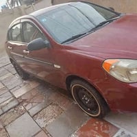 اكسنت 2009 خليجي بيها كلير لاضربه ولا صبغ ولا تبديل ب إسمي السيارة الس...