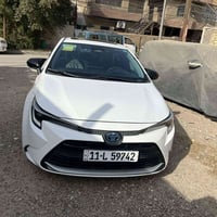 كورلا هيبرد موديل ٢٤ جاهزه من كلشي بيه طخه خفيفه بجاملغ لامامي عارضه ١...