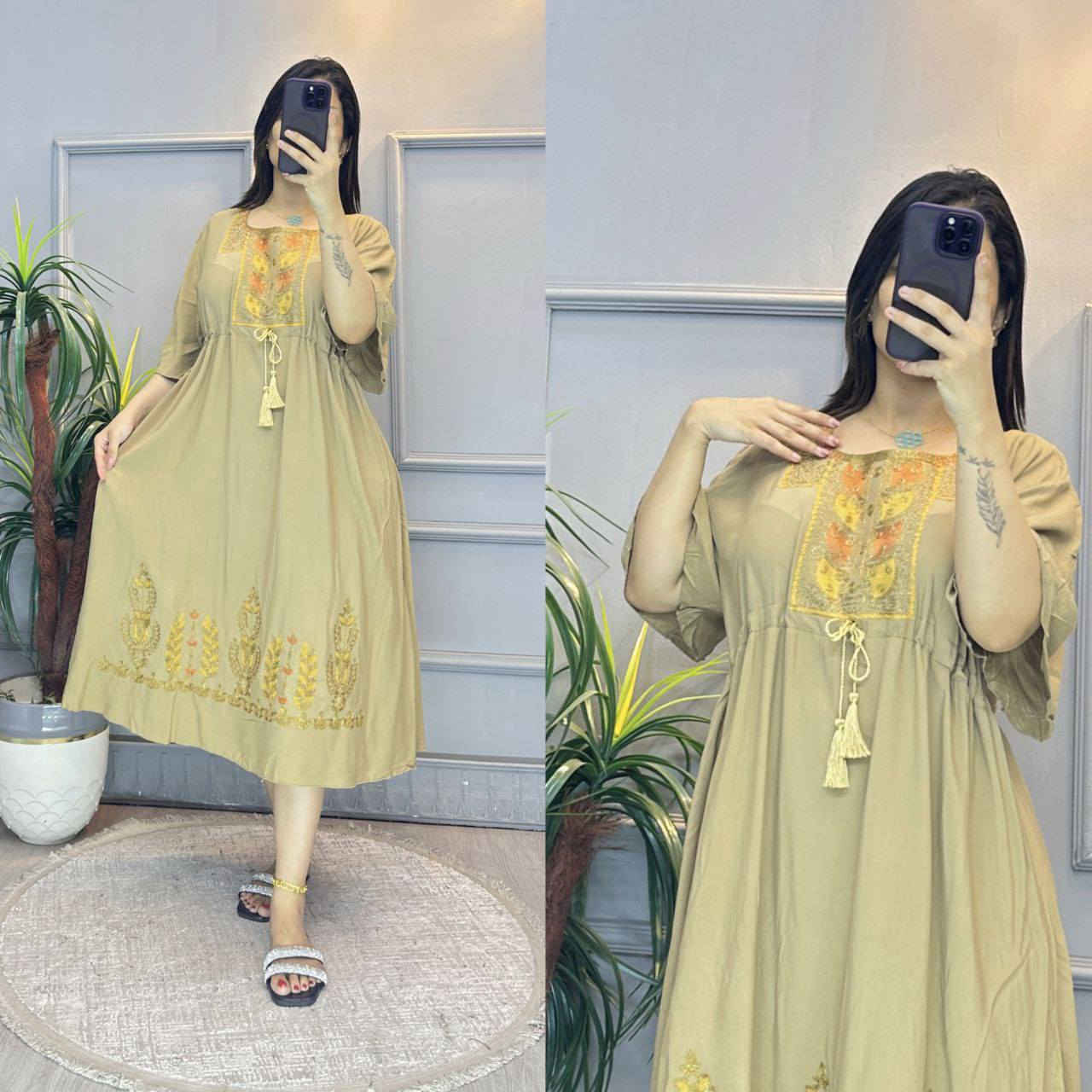 شلحة نسائية كشمير مطرز 
شرط الفحص مابتشيل بلغسل
القياسات 2xl. 3 xl. 4xl. 5xl
للطلب ع الخاص او واتس اب ***********
متوفر خدمة توصيل لكافة محافظات العراق 🚗 🚗
