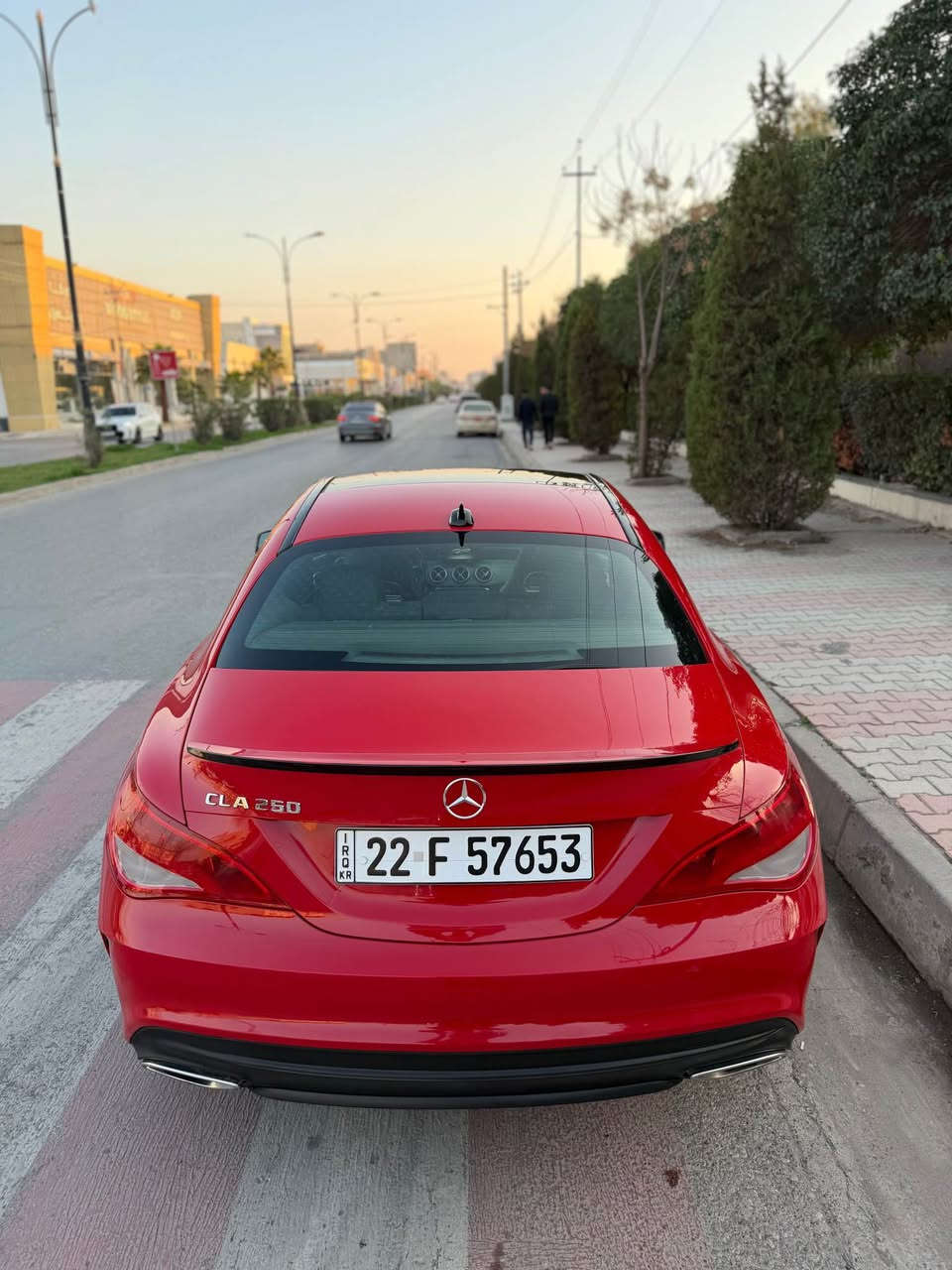 ‎لون مميز احمر طماطة
 
Mercedes CLA 250 2018🔅
‎السيارة للبيع او المراوس برقم شمالي فقط

السعر 195 ورقة وبي مجال بسيط نشاءلله 

‎محرك 2000 تيربو 

وارد امريكي بيها بابين عكس لسايق وشبر من جاملغ خلفي شرط ايرباك بس التكمه طاك لباقي مكفول 
_______________________
‎المواصفات:
‎كُشنات تدفئة❗️
‎اوتو ستوب Auto stop❗️
‎اضاءة كشنات❗️
‎حساسات مري❗️
‎ماوس تحكم شاشة❗️
‎كشنات كهربائي+٣ وضعيات خزن ميموري❗️
‎كامرة دوارة❗️
‎4 وضعيات قيادة❗️
‎كشنات جلد❗️
‎رادار امامي❗️
‎ بصمة
مسويلها لدات كاملة تحكم ع تلفون 
‎وباقي مواصفات المارسدس المعروفه

‎السيارة جدا نضيفة وماشيه 100 الف كيلو حقيقي ع ايد وحدة جاهزه متصرف عليها دينار وكلشي جديد هزا وفحص ورقم وسنوية 

*********** واتس اب مكاني اربيل أربيل, العراق
