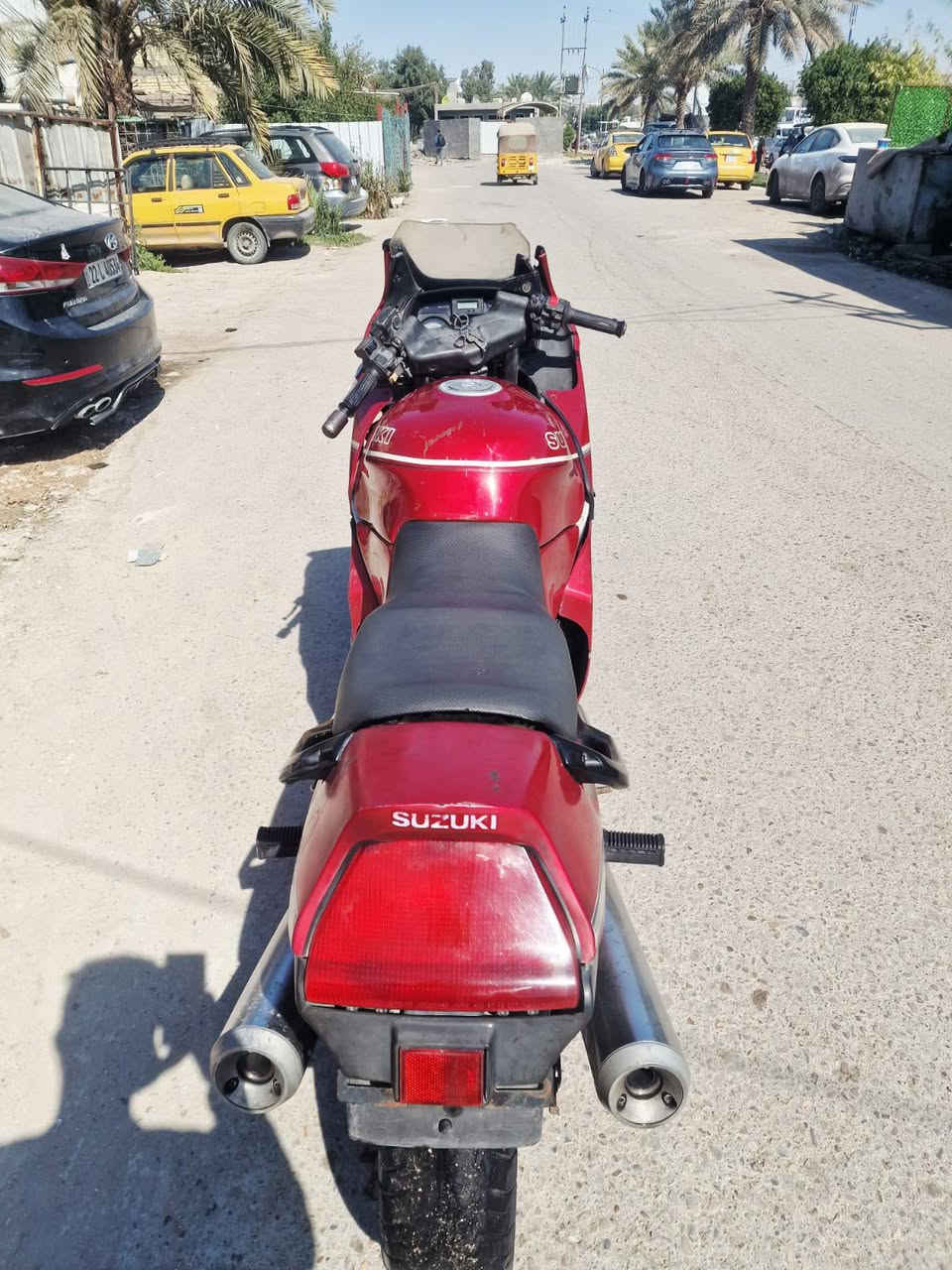 السلام عليكم شتريت هاي لدراجه ونكلبت بيه ذبت بانزين وبعد ماشغلته قيم بل يرضي بي الله ***********
