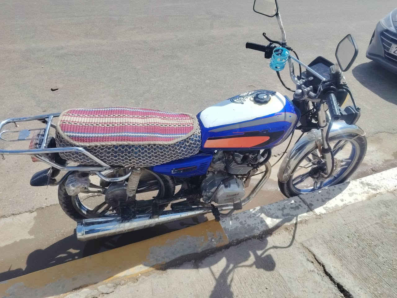 دراجه للبيع موديل 2021 شغال كلشي مابي  السعر 450او بي مجال التواصل عله هاذ الرقم ***********
