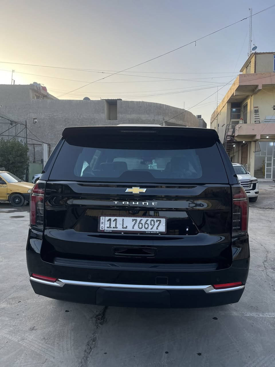 السلام عليكم
تاهو LS موديل ٢٠٢٥

مكفولة كفالة مطلقة 

ماشية ٣ الاف مغلفة بلكامل ppf 

مواصفات الال اس معروفه موديل ٢٠٢٥  تحويل ثاني يوم رقم بغداد وضمان وكالة المنصور مكان السيارة الكريعات 
للاستفسار ***********
