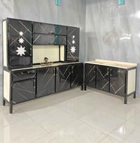 كاونتر ٢م • ملحق ٢م • سنك مرمر ١م٢٠