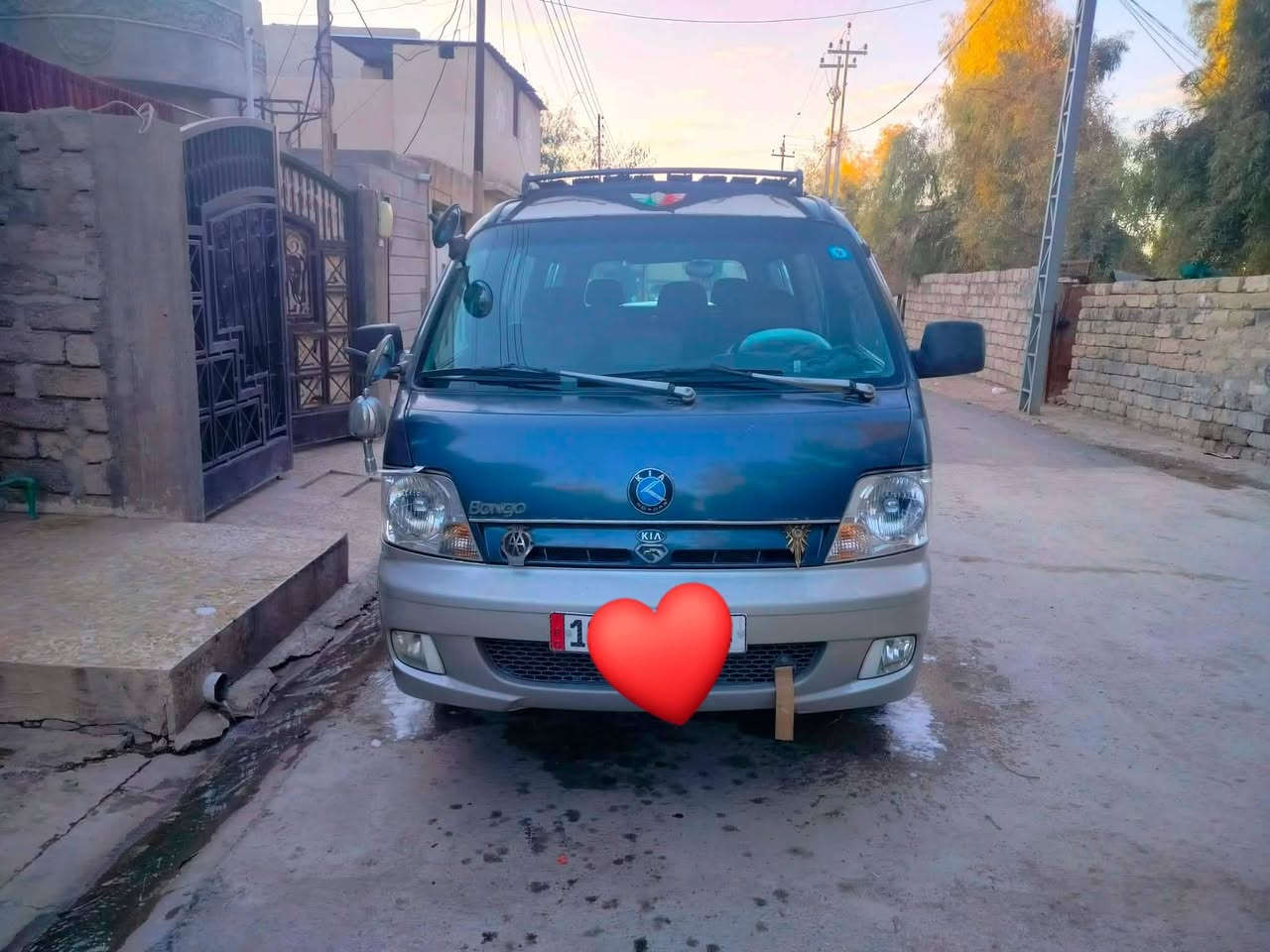 السلام عليكم بريجو منغولي للبيع موديل 2004 مكاني ديالى بعقوبة للستفسار هاتف ***********
