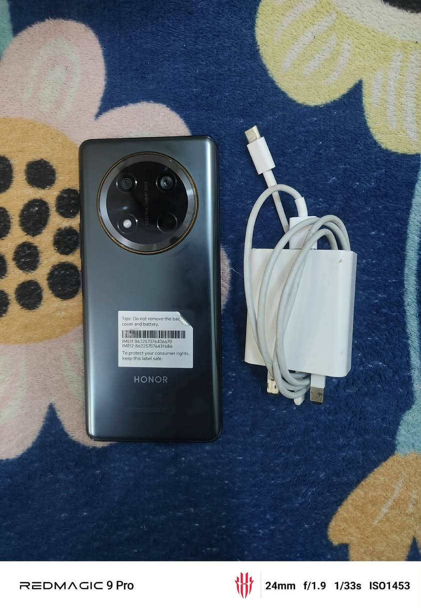 السلام عليكم هونر x9c 5G ذاكره ٢٥٦
جهاز حلوو نضيف كفاله عام
جهاز كامل ملقات بس كارتون ما ويا رام ١٢
شاحنه اصلي شرط ٦٦ واط شحن سريع
سعر ٣٠٠ مكاني ميسان العمارة


**إذا كنت صاحب هذا الإعلان وتريد حذفه لأي سبب، رجاءا أرسل رسالة إلى الدعم الفني**