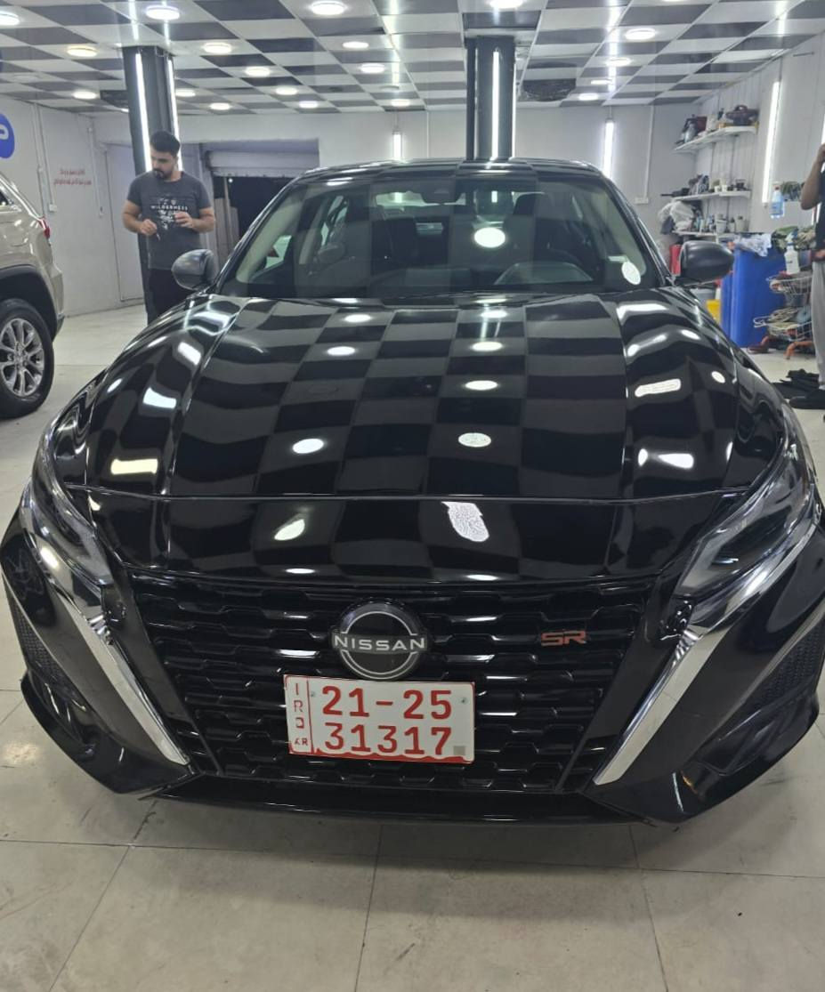 NISSN ALTIMA   SV  2024
السعر  150 $$
اللون  اسود
حادثها جاملغ سكن وبونيد فقط
ايرباك استيرن وتكمه طاك
الدواخل والشاصي مكفوله من الحادث
المواصفات الفئة ال SV 
حساس ضغط هواء الاطارات
رادار امامي + رادار جانبي + توقف ذاتي
شاشه لمس 
كشن شامو
شاشة ذكية + مخرج usb عدد 2 + مخرن taypC 
عداد المسافة :- 42 الف ميل 
لايت زينون + ليد نهاري 
 كشن السائق كهرباء
كاتي تترقم شمالي
 + بصمة تشغيل + تشغيل عن بعد
العنوان كركوك
رقم الهاتف :-  ***********
