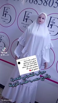 فطومة • خياطة • حجاب شرعي للحج والعمرة