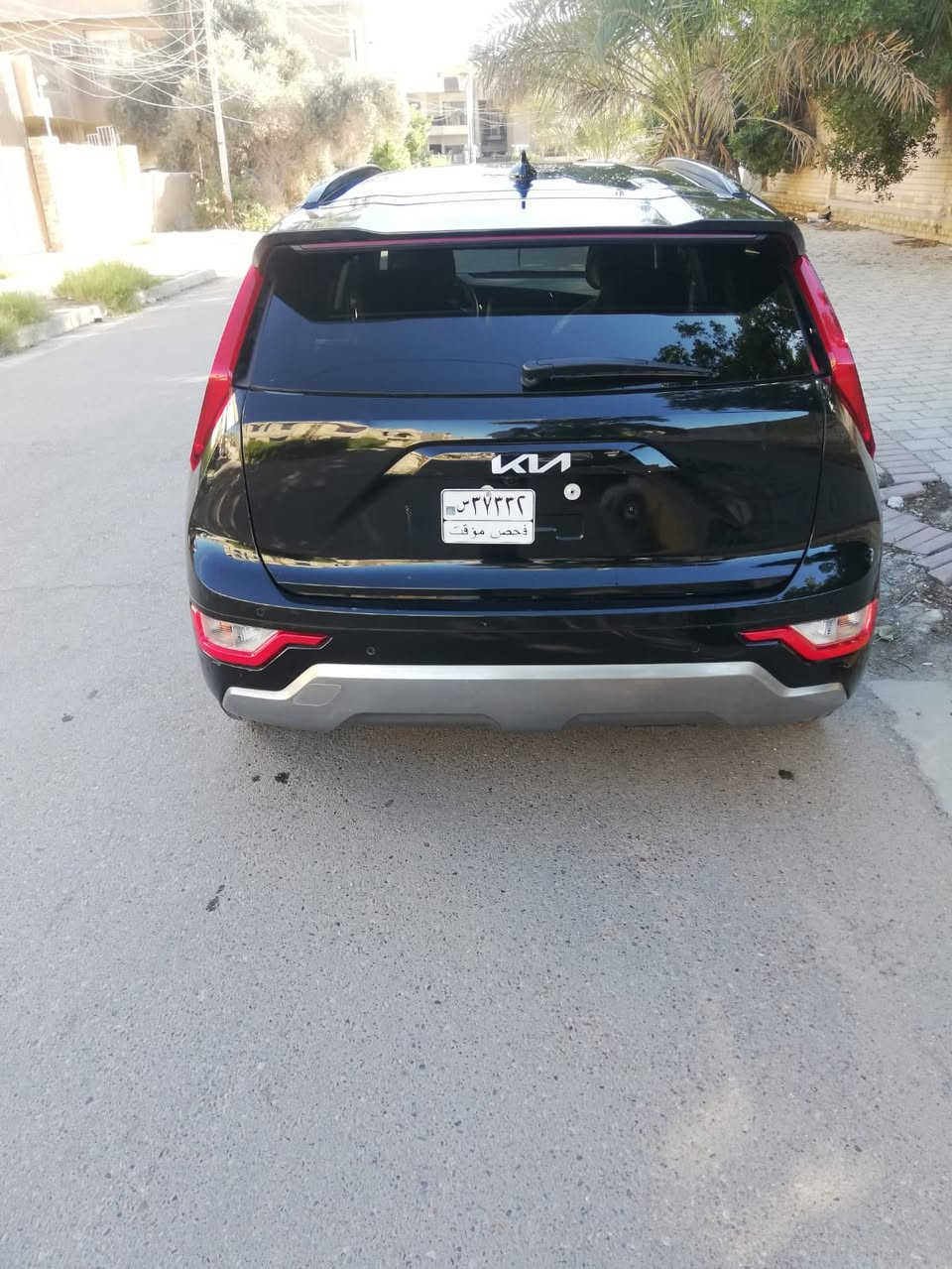 كيا نيرو هايبرد 2024 EX
ماشيه 23 الف مايل
حادث بدون ايرباك 
فقط تبديل جنطة ودعاميه نفس اللون

السياره جاهزة ومصلحه
فحص بغداد تترقم

محرك 1.6 
لون اسود

مواصفاتها معروفه
مكانها 
📍بغداد حي الجامعة 

سعر 175$ ورقه وبيها مجال للشراي
واتساب
***********
