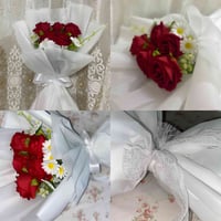 بوكيه ورد • حسب الطلب • كروشيه