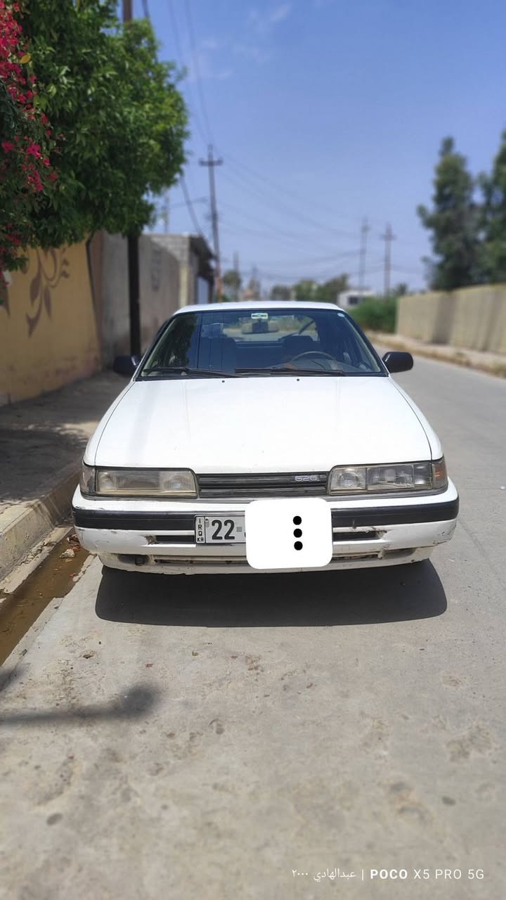 السلام عليكم للبيع مازدا 626 فول نظافه السياره تحكمات كهربائيه فول السياره بيه بس تكحيل فقط 
السعر 47 وبيه مجال 
للاتصال بالرقم ***********

