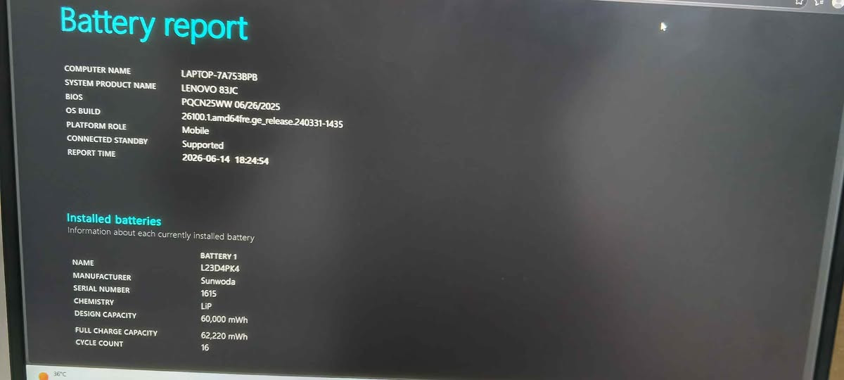 🔥 **للبيع | Lenovo LOQ 15ARP9 Gaming Laptop** 🔥 مشحونة 16 مرة فقط 

🎮 إذا تدور على لابتوب ألعاب قوي ونظيف شبه جديد، فهذا الخيار مناسب جداً للألعاب، الدراسة، والتصميم.

✅ **المواصفات:**
🔹 **المعالج:** AMD Ryzen 5 7235HS
🔹 **كرت الشاشة:** NVIDIA GeForce RTX 4050 6GB (قدرة 105W)
🔹 **الرام:** 12GB DDR5
🔹 **التخزين:** 512GB SSD M.2 NVMe
🔹 **الشاشة:** 15.6" FHD IPS 144Hz
🔹 **النظام:** Windows 11 Home

✨ **مميزات الجهاز:**
🔋 البطارية 100% وصحة ممتازة
🔄 عدد دورات الشحن: 16 مرة فقط
📦 الكارتون الأصلي والشاحن الأصلي موجودات
🛡️ ضمان شركة ساري ومتَبقي حوالي 6 أشهر
💯 استعمال خفيف جداً ونظافة عالية

🎯 **مناسب لـ:**
✔️ PUBG / Warzone / Fortnite / FC25
✔️ التصميم والمونتاج وبرامج الهندسة
✔️ الاستخدام اليومي والدراسة

🚀 جهاز جاهز للاستخدام مباشرة بدون أي مصاريف إضافية.

📍 **الموقع:** بغداد. 
السعر 💵 💵 990 الف دينار عراقي مع ضمان 6اشهر من شركة 

📩 للمراسلة والاستفسار على الخاص. أو ***********

#Lenovo_LOQ #RTX4050 #GamingLaptop #LenovoGaming #LaptopForSale #بغداد #لابتوب_للبيع #LOQ15ARP9 #Ryzen5 #144Hz

⭐ **نقطة قوة مهمة:** الجهاز ما زال بحالة شبه الوكالة مع بطارية 100% ودورات شحن قليلة جداً، بالإضافة إلى ضمان شركة ساري وكامل ملحقاته الأصلية. بغداد, العراق
