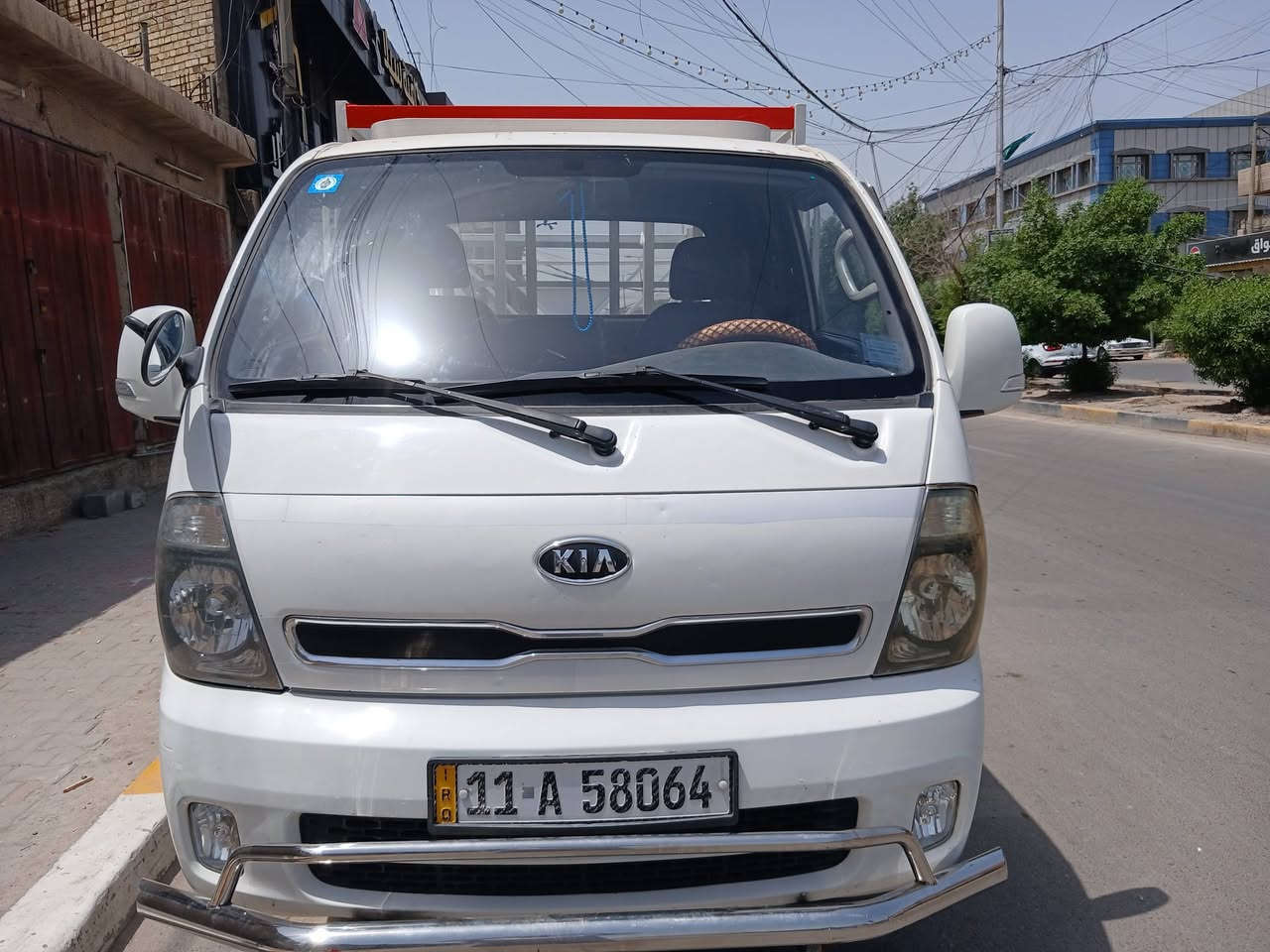 سلام عليكم كيا موديل ١٢ فحل مسكر محرك حاويه الجديد حديثه محرك زنجيل ليسه قايش سبعه كير سياره نضيفه لون ابيض اذا اكو مراوس نثيه سعر ١١٧ وبيه مجال للطيبين رقمي هذا *********** وشراي بي خير ودلل بغداد رقم انكليزي سنويه إلى ٣١ وهذه وهزه جديده تحويل ثانيوم
