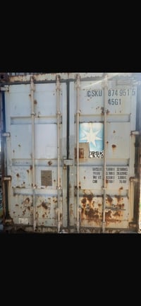 حاوية 12م • ارتفاع 290سم • النجف الأشرف