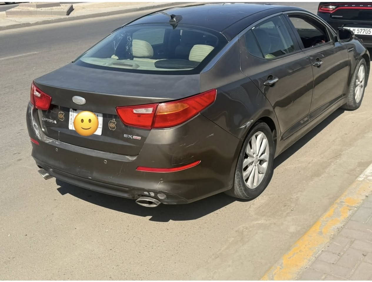 كيا اوبتما موديل ٢٠١٤ سياره كامله بس بيه جراد صفحه سعر ٩٥ بيه مجال رقم ***********
