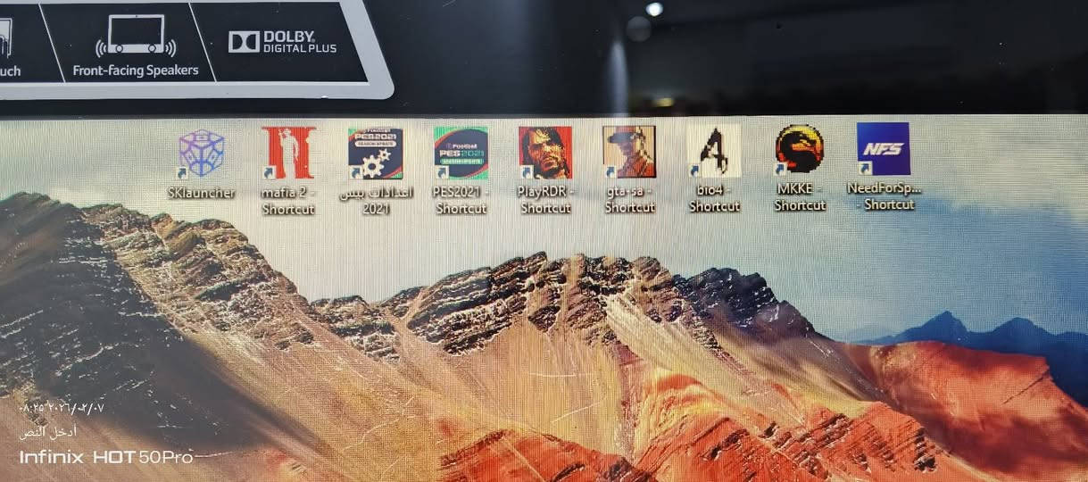 للبيع حاسبة Acer  (All-in-One) -  ويندوز 10 
الحاسبة شاشة وكيس بنفس الوقت نظيفة جدا
تشغل العاب خفيفة ومتوسطة بيه مجموعة العاب
المعالج: Intel Core i5-4460T 
الرام: 6GB DDR3.
كارت الشاشة (منفصل): NVIDIA GeForce 840M بسعة 2GB 
الشاشة: قياس 23 بوصة Full HD وتدعم اللمس (Touch Screen).
الهارد: 500GB.
المميزات: كاميرا، وايفاي، وبلوتوث داخلي.
الملحقات:
جهاز UPS نوع Ryzen 850VA 
جوستك PS4
ماوس وكيبورد
السعر: 350,000 دينار
بيه مجال و عندي توصيل
*********** ///*********** دهل اوران, واسط
