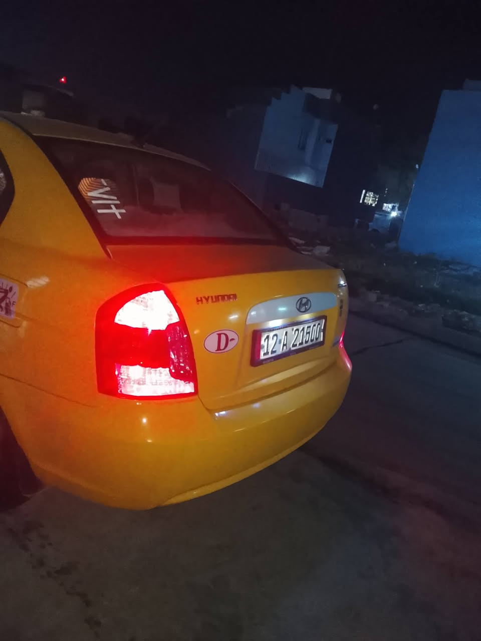 للبيع اكسنت موديل 2010
تكسي غرامه صفر هيئه صفر 

بيها تنقيط تكسي 

كوري بدون ضرر 

 كيار اوتو 

سياره ما تصرف عليها تنزل للشغل 

منضومه غاز 

رقم نكليزي نينوئ  سنويه جديده تحويل ثاني يوم 

السعر 98ورقه
فيس غير متواجد 
رقم هاتف ***********
رقم هاتف ***********
