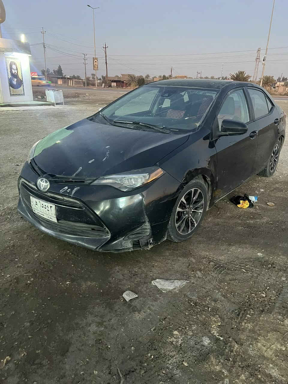 السلام عليكم كورلا 2019 حادثه  بابين وقماره صبغ  وبلعراق جاملغ تبديل وشويه من بنيد على حادثه نقصه بس صبغ السعر 100  سياره على ايدنه احنه دخناه  ***********
