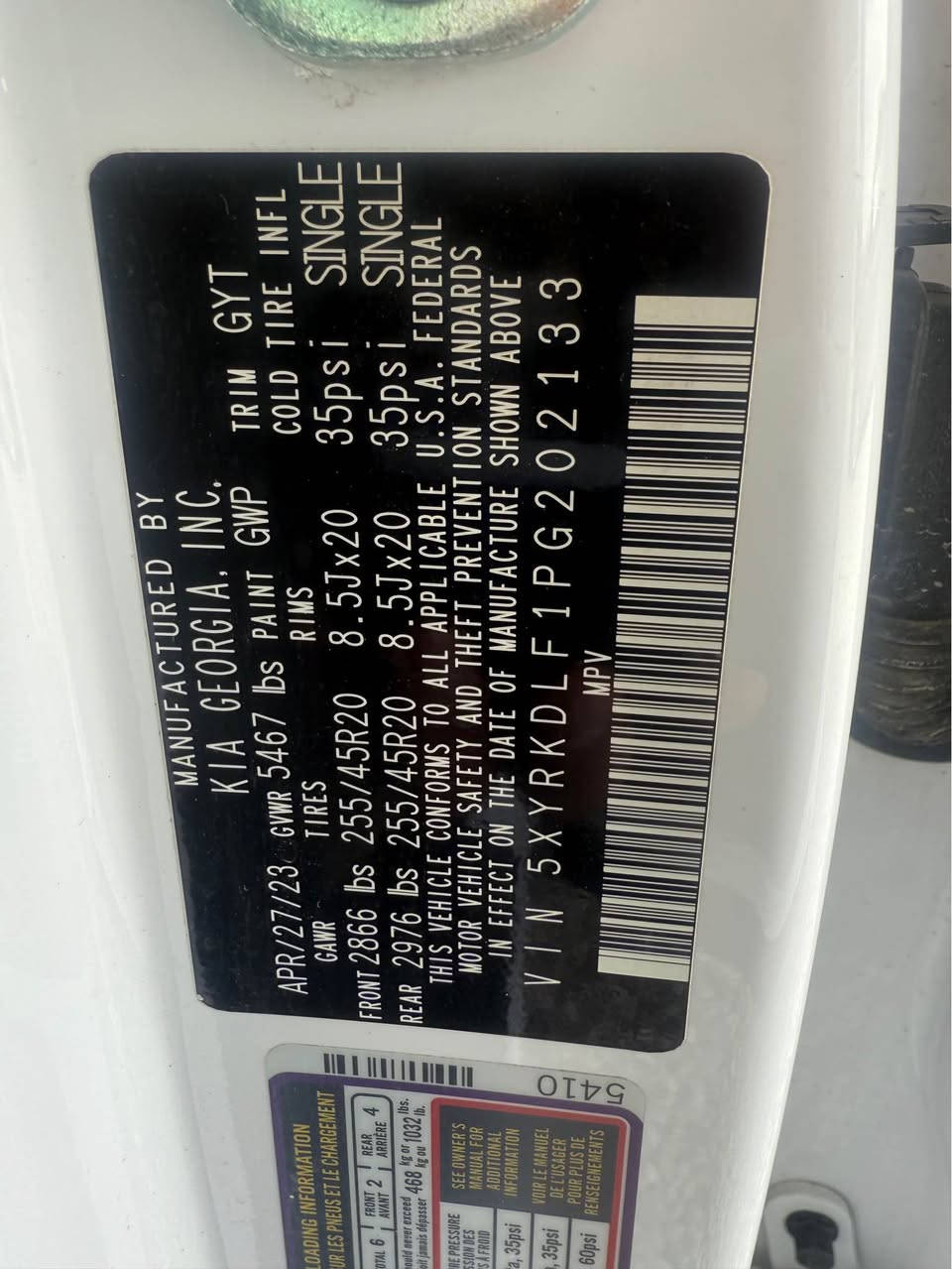 Kia sorento 2023 
فوول فولل مواسەفات
تەنها سندوقی سبوخە بێ ئێرباگ 
رەقەم کاتی 
*********** أربيل, العراق
