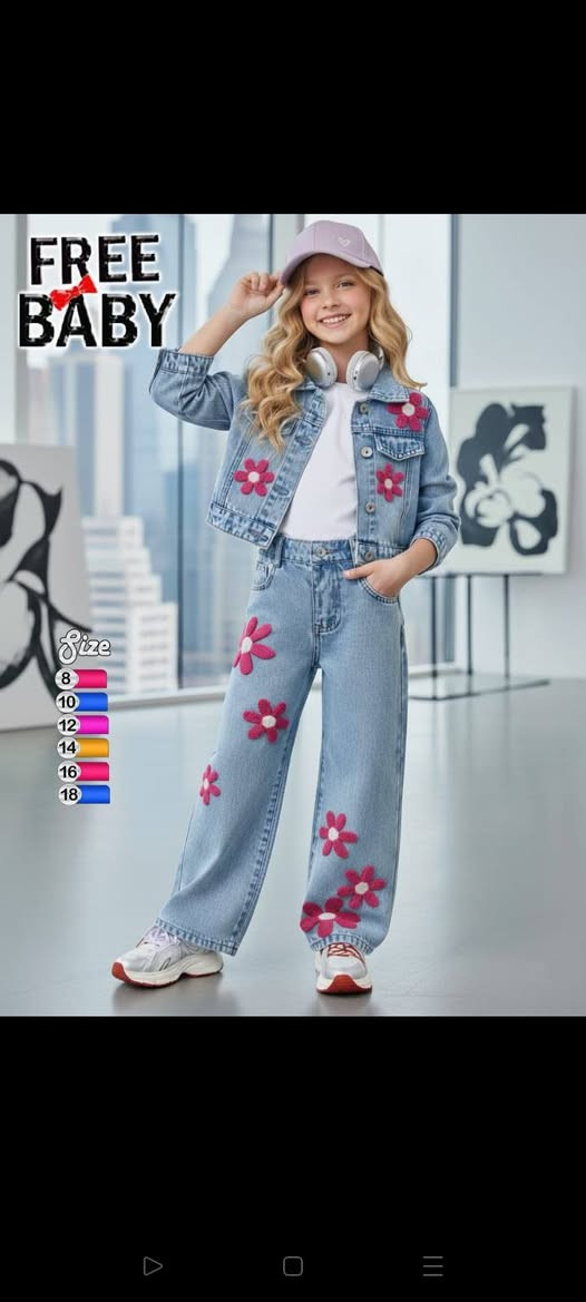 بدلة جينز ورد 🌷
الخامه🌷 جينز رباعيه 100% تطريز ليزر بادي سنجل ليكرا قطن 100%
المقاس🌷
8
10
12
14
16
18


**إذا كنت صاحب هذا الإعلان وتريد حذفه لأي سبب، رجاءا أرسل رسالة إلى الدعم الفني**