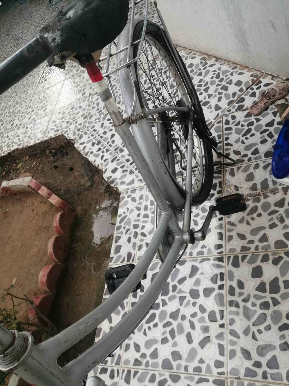 السلام عليكم هذا بايسكل جديد نظيف كله كله بلادي ما بدل بي اي شيء كله بلاد هاي بلاد يجي السعر55 للاستفسار هذا الرقم ***********
