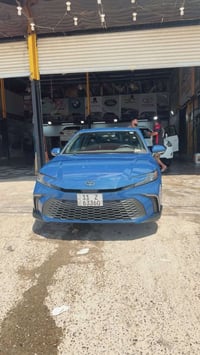كامري موديل 25 حادث خلفي بدون ايرباك صبغ جاملغ خلفي وقبغ جنطنه مبدل ما...