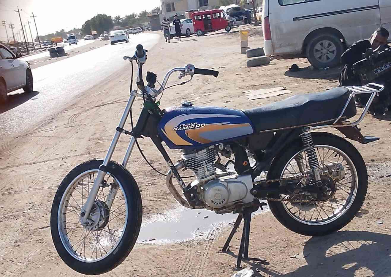 🏍️دراجه نامه للبيع📢 محرك انتنس مديل 2023 نضيفه👍 كلش ادوات سعر 300🔒 مكان📍ناحية الفضليه رقم 📞***********
