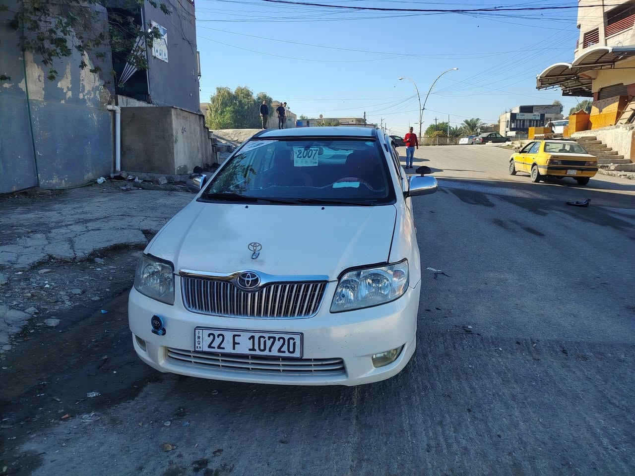 كورلا بيكاتشو 2007 محرك 1800 صبغ اقل حزام سنويه لل٢٧ دوشمه شاشه كامره صدر تايرات كلها جدد سعرها 97 وبيها مجال قليل ***********
