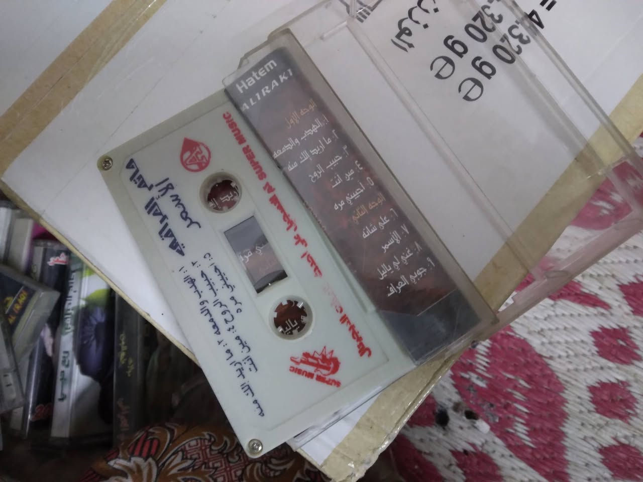 ٢٧ كاسيت نسخ الاصليه حاتم العراقي ماركات. ***********
