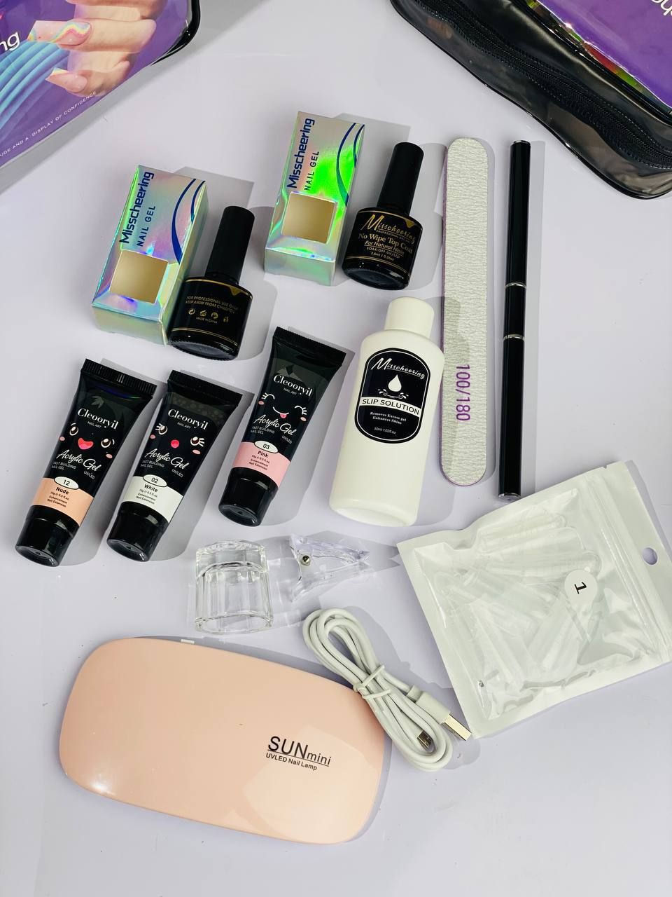 بكج #حقيبة #اكرلك متكاملة مع جميع ملحقاته الضرورية 💅
بولي جيل من Misscheering PROFESSIONAL NAIL ART KIT 
#الاصلي💯
حقيبة مجموعة متكاملة لصناعة اضافر الاكرلك تحتوي على كل القطع اللي تحتاجها حتى اتسوي اكريلك وانتي بداخل البيت


**إذا كنت صاحب هذا الإعلان وتريد حذفه لأي سبب، رجاءا أرسل رسالة إلى الدعم الفني**