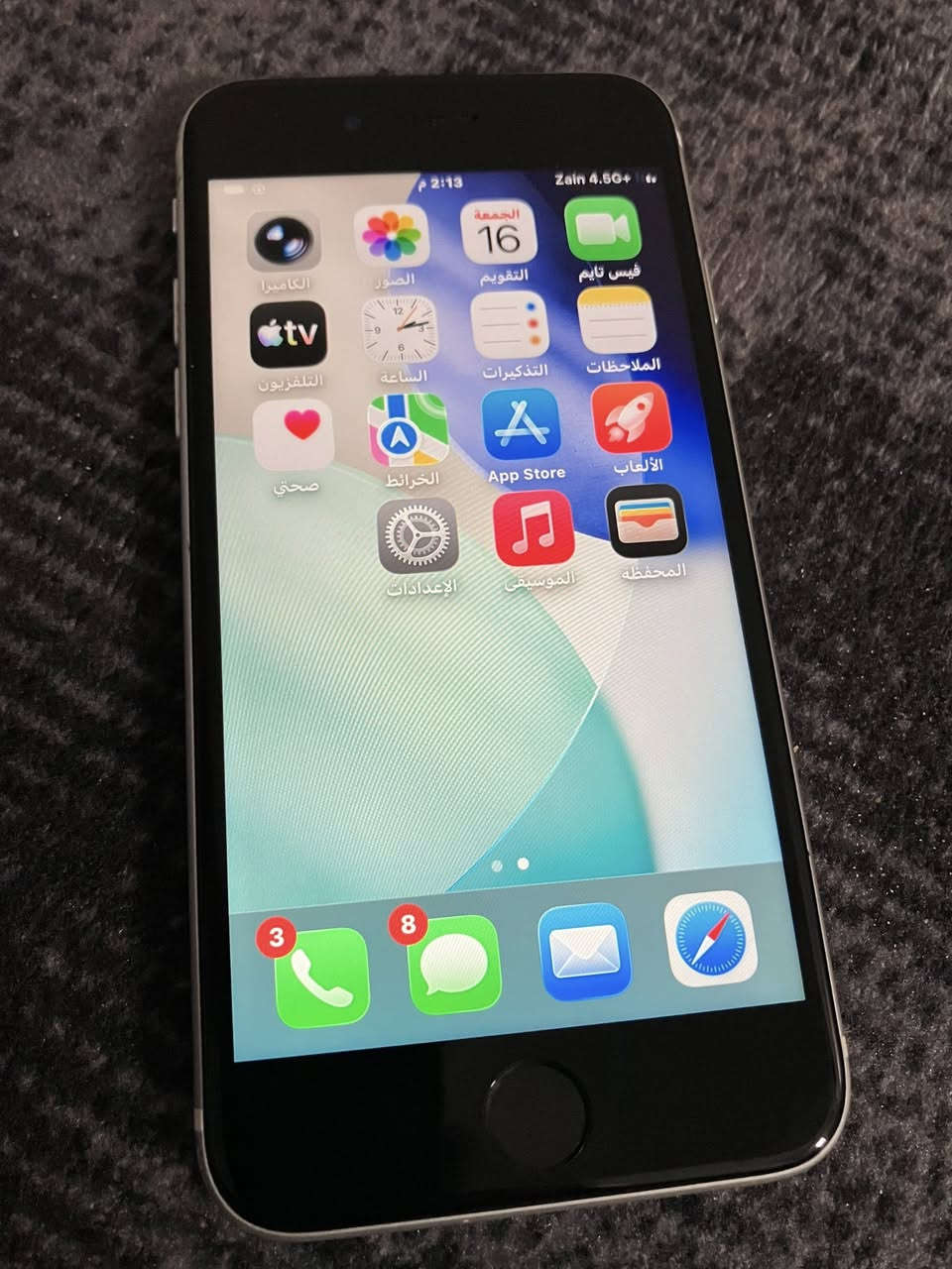 SE2 جيل 2 جهاز كلش نظيف عيب حساس بصمة شويه يخربط 120
***********
