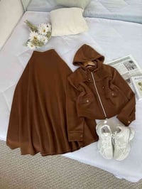 طقم قطعتين جميل    😍 الأستفسار آكتر واتساب ‭0787 592 8266‬ تنوره كلوش ...