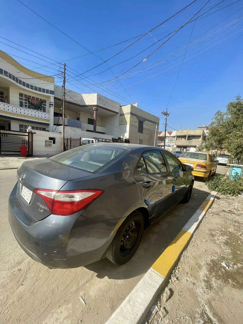 كورولا ٢٠١٦ وارد امريكي
مانع انزلاق 
تحكم جهتين ستيرن
كاميرا خلفية
شاشة مال الشركة
مكينة ١٨٠٠
ماشية ١٢١ ميل 
رقم بغداد باسمي 
بيها صبغ اربع قطع بدون دواخل
السعر ١١٥ 
للاستفسار 
***********
