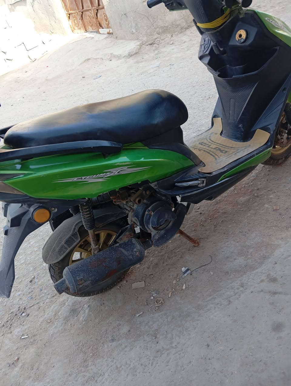 دراجة للبيع سكنس صيني
مجفته مره  العنوان كرمة علي حي الرساله السعر 450.رقم الهاتف ***********
