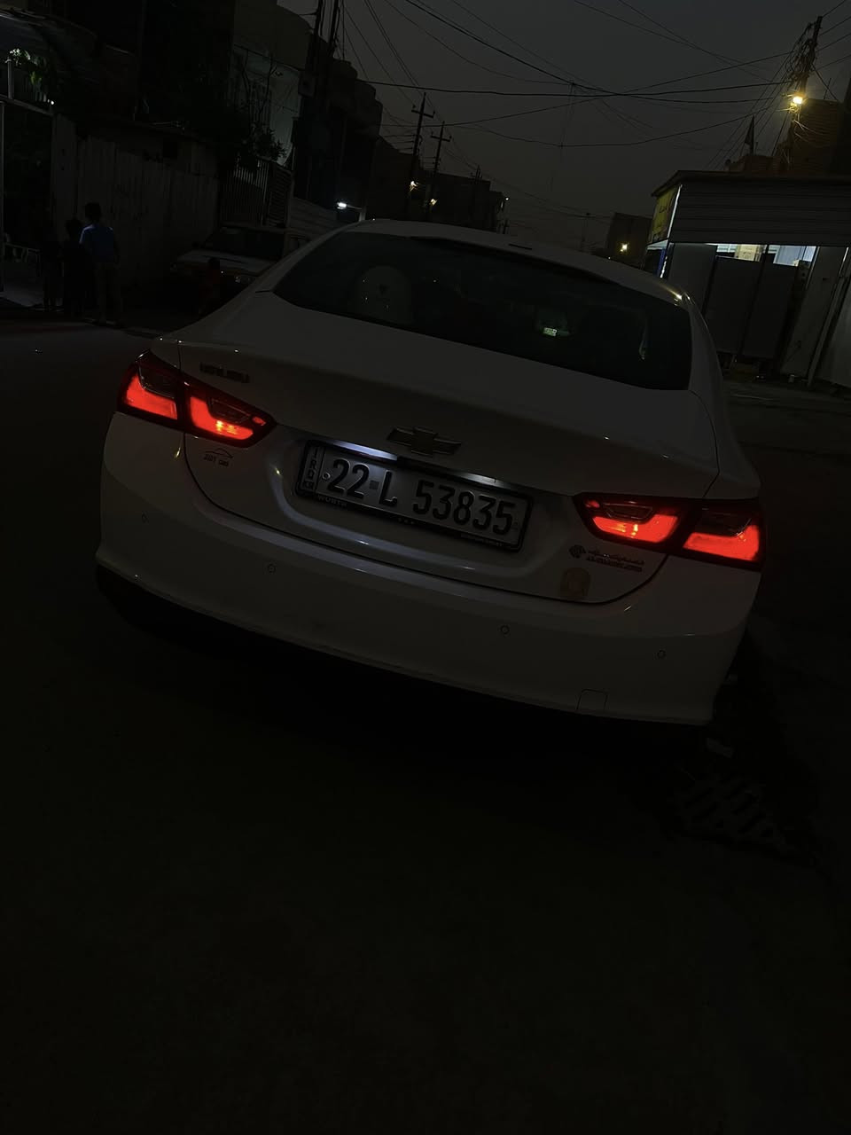 السلام عليكم
ماليبو 2018 خليجي 
محرك 2500 تنفس طبيعي كير AT ٦ نمر مكفولات 
ضررهة جاملغ بارد وبنيد مبدل حادثهة بسيط بدون دواخل 
سنويه ل2030 هزه جديده بأسمي 
مكانهة بغداد الامين 
متواجد واتساب 
***********
