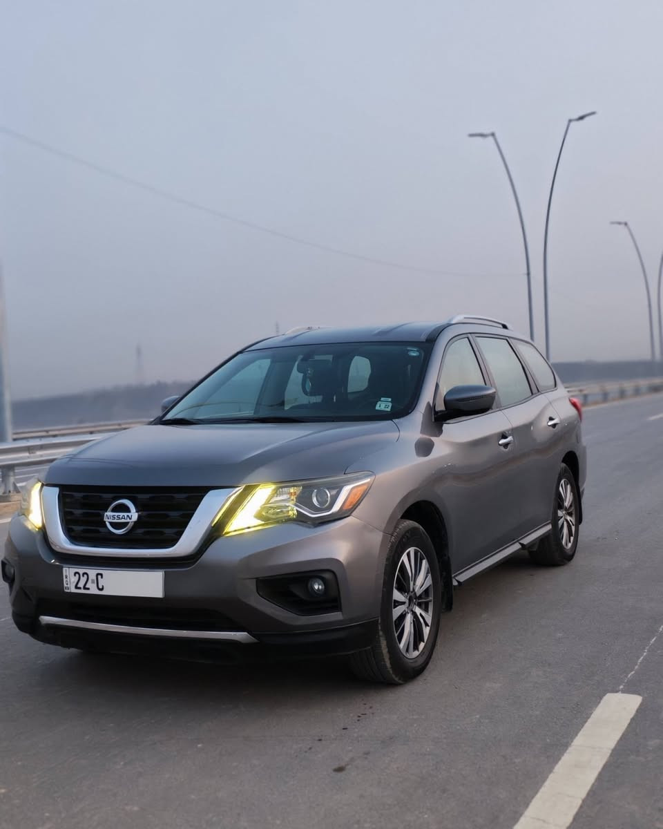 سلام عليكم
نيسان باثفايندر  2017 
مواصفات Sv 
٧ راكب 
محرك 3.6
رقم اربيل الجديد
الضرر قطعة واحدة مبدل شركة مصبوغ
*********** واتساب
