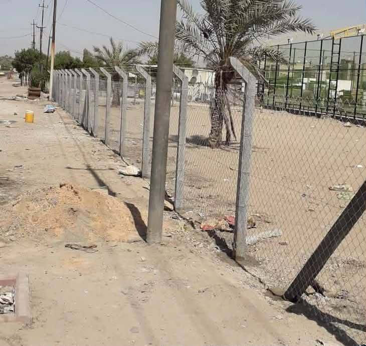 السلام عليكم عمل اسيجةBRCوبيع المواد مكان النتصار الشارع العام مقابل مقر الحشد ***********
