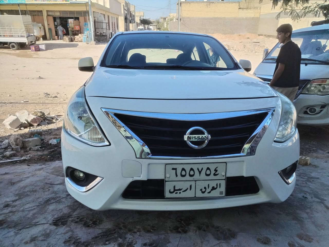 سلام عليكم
نيسان صني للبيع رقم اربيل القديم بيه صبغ بالدور الجاملغ الخلفي وبارد للجاملغ للامامي سنويه بعده ماساقطه مكاني نجف للستفسار الاتصال علئ رقم*********** السعر 112وبيه مجال
