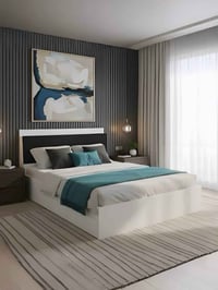 سرير خشبي • خزن • نفرين ونص