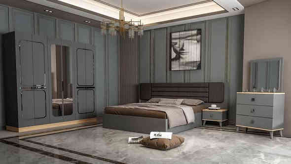 ‏اللهم صل على محمد وآل محمد
* #موديل 5 قطع*
‏اللون رصاصي

♦️كنتور  220*210 سم
♦️ميز تواليت 
♦️ كومدي عدد2
♦️سرير خشب 200سم*180سم⛔️

للحجز والاستفسار مراسلت الصفحه متوفر واتساب فقط 👇👇

***********

#السعر 590 الف 

#توصيل بغداد مجانا 
اطراف 20 الف 
#محافظات 75 الف
