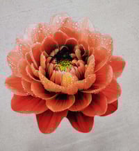 دواسة وردة 3D • أرضية جلد • مقاوم للماء