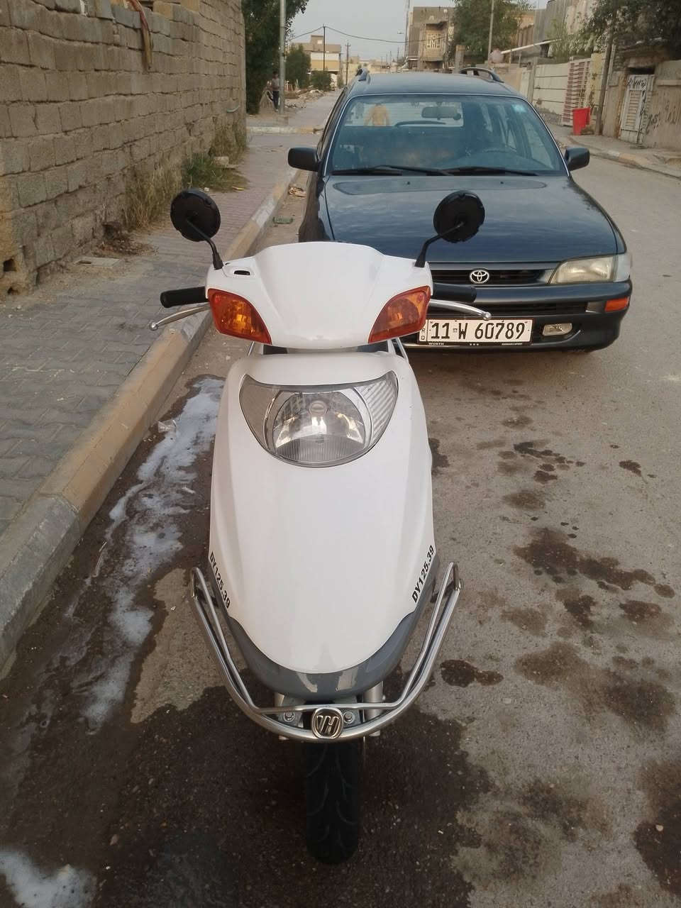 رمضان كريم 
سلام عليكم سبيسي للبيع دراجه كامله من كلشي كهربيات شغاله عالي ناصي السرعة الشاير درع ستيل تخم تاير جديد مكينه ناعمة لا دخان لا تنقيص فقط بيع بدون مراوس مكاني واسط النعمانيه *********** اتصال او واستاب
