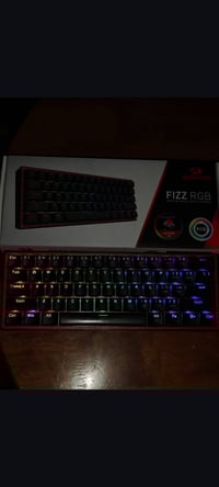 سيت أب كامل • كيبورد Redragon FIZZ • ماوس Attack Shark R3