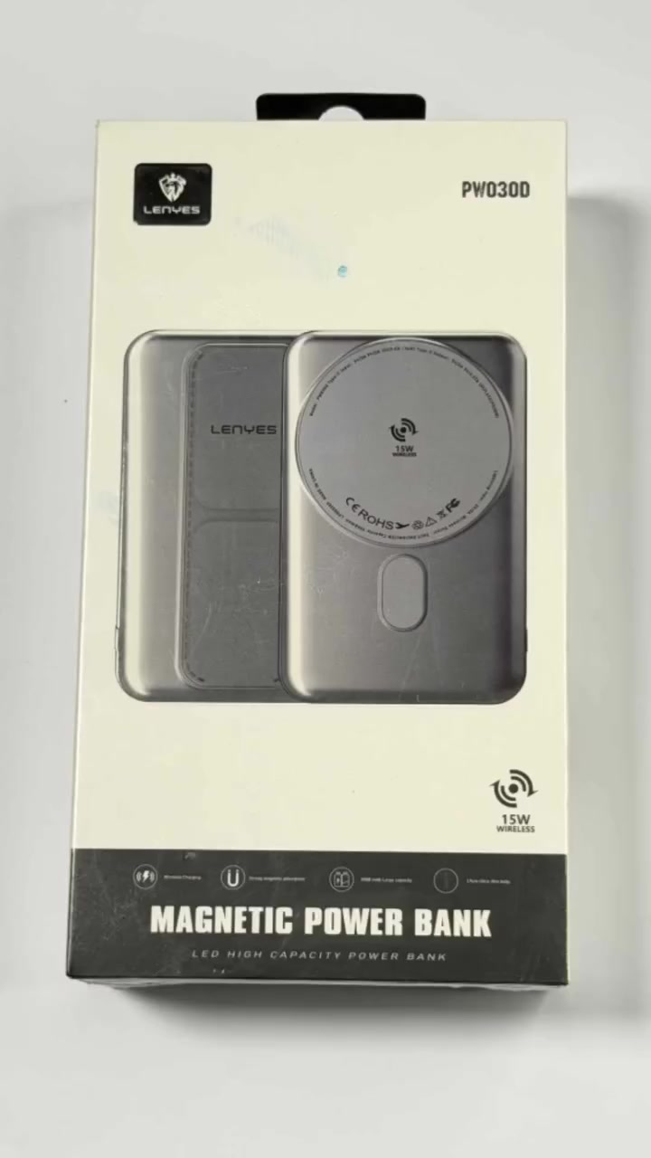 عروض (نهر الخير) بدأت بـ Mr. Tech Electronics! 🌊⚡️
​أقوى باور بانك مغناطيسي (Lenyes) الأصلي 🔋:
✅ شحن MagSafe سريع (15W).
✅ منفذ PD شحن سلكي فائق السرعة (20W).
✅ تصميم نحيف جداً وخفيف (بقد الجيب).
✅ سعة 5000mAh حقيقية مع ضمان.
​💰 السعر: (29 ألف) دينار فقط!
📩 للحجز: راسلنا خاص أو اتصل 
*********** 
*********** 
​تابع البيج.. القادم أقوى! 🔔
#الشعب_الصيني_مااله_حل #توصيل_لكل_العراق  #باور_بانك #Lenyes
