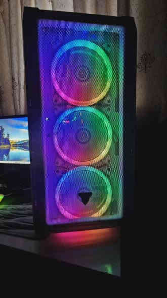 السلام عليكم حبايب
تجميعة للبيع فقط كيس!
مواصفات الكيس نكدر نكول عليها متوسطة
CPU:i3 12100
M.B:Colorful h610m m.2
GPU:RX 6600XT 8G XFX SWIFT
 RAM:T-FORCE 16G 3600HZ RGB
SSD:512G KINGSTONE
P.S:ROCKET 650W RGB
CASE:هذا الحلو

طبعا التجميعة نظيفة فوك ماتصورون ويمكن مشتغلة بس ٣٠ مرة لان جانت لولد بالسادس وقدم صيدلة
واذا ماكدرت تدزلي رسالة بس علق وتدلل لان التحديث الجديد مال الفيس ماادري شسوة يمي
سعر التجميعة 625الف
مكاني ناصرية مركز
اتصال ***********
واتس +989382676371 مخلي الباركود اخر صورة
توصيل موجود جميع المحافظات
ادمن يوم زواجك💙❄
