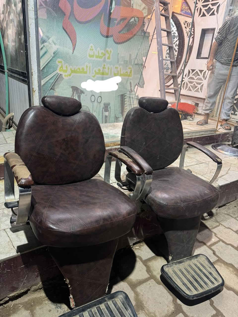 #للبيع
كراسي حلاقه عدد 2 + كشن …. السعر ٢٠٠ وبيهن مجال


**إذا كنت صاحب هذا الإعلان وتريد حذفه لأي سبب، رجاءا أرسل رسالة إلى الدعم الفني**