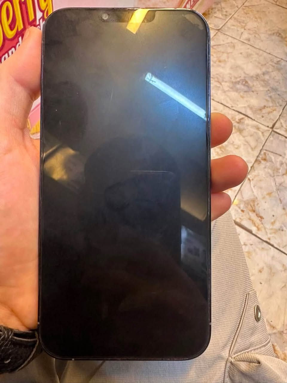 سلام عليكم ايفون ١٣برو ماكس جهاز شرق اوسط
بطاريه ٧٨ممفتوح نضيف كلش سعر650مكاني مدينه صدر قطاع ثنين***********
